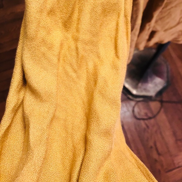 SUGARHIGH LOVEDSTONED Mustard Yellow Cher Blouse - Picture 6 of 6